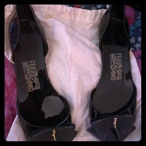 Ferragamo jelly flats